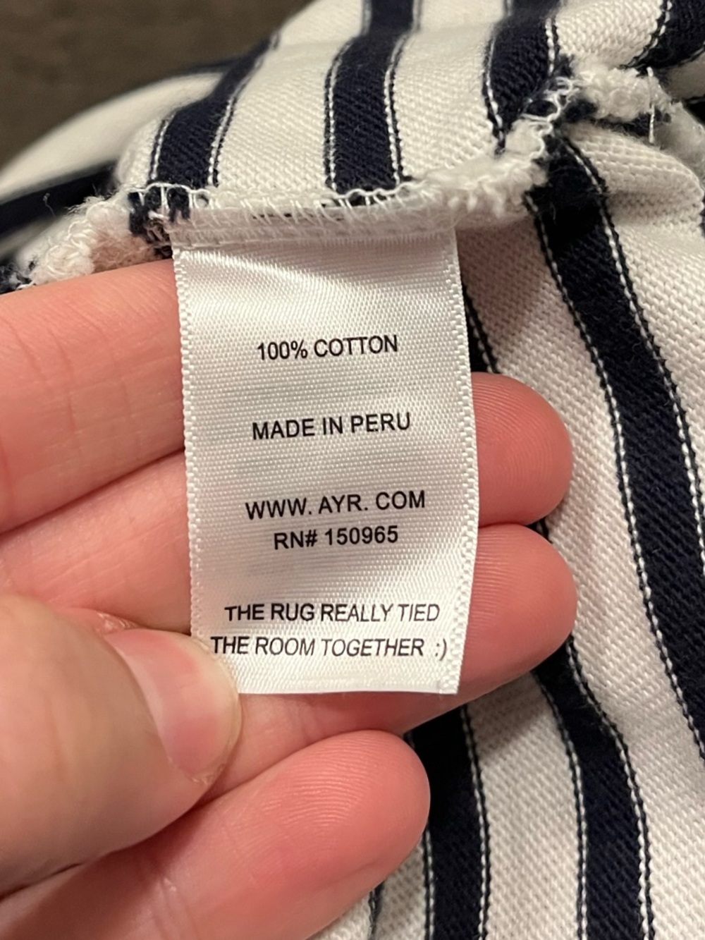 AYR Striped Long Sleeve Top - Picture 5 of 5